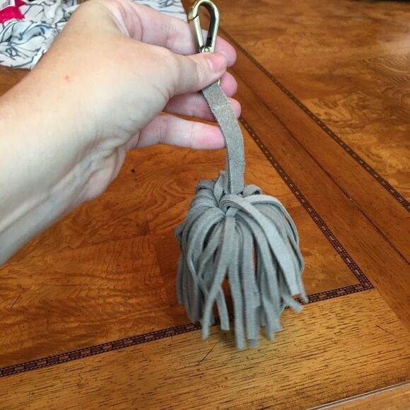 FRINGE BALL Purse or Keychain Decor - Picture 6 of 7